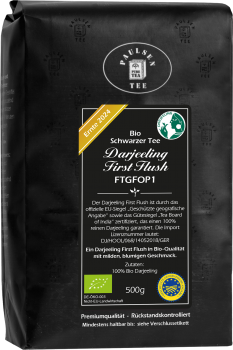 Bio Darjeeling First Flush Ernte 2024